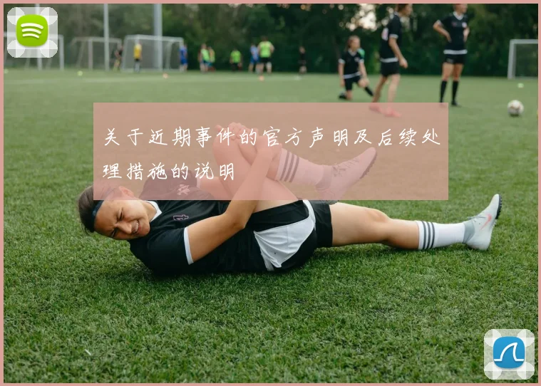 关于近期事件的官方声明及后续处理措施的说明