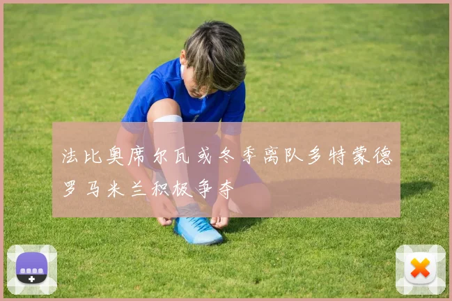 法比奥席尔瓦或冬季离队多特蒙德罗马米兰积极争夺